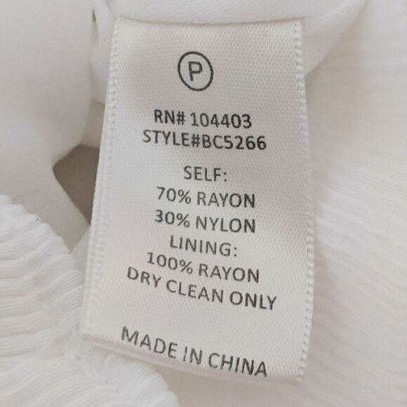 J.O.A. Layered Romper Button Back Detail BC5266 S - Picture 8 of 10